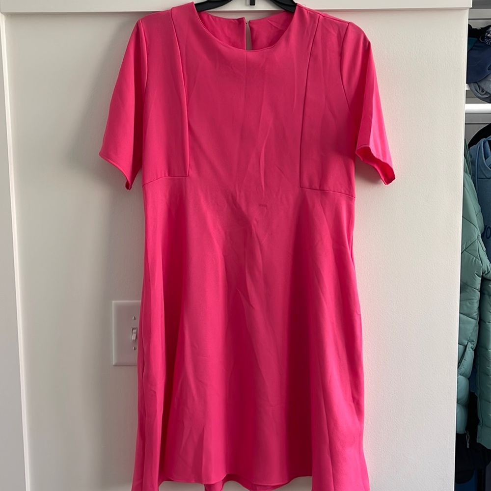 Boutique Hot Pink Shift Dress